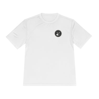 WPC GRAY POCKET LOGO SPORT-TEK (FRONT & PICKLEBALL BACK) - Unisex Moisture Wicking Tee