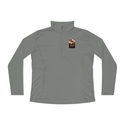 MARYLAND, ZERO, ZERO, STRT, WOMEN'S SPORT-TEK, Quarter-zip Pullover