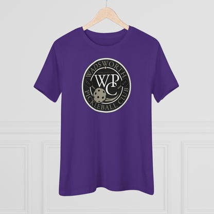 WPC GRAY WHITE, Relaxed Fit Women's T-shirt