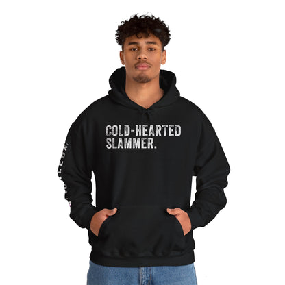 COLD-HEARTED SLAMMER, Unisex Heavy Blend™ Hooded Sweatshirt