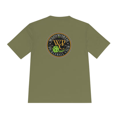 WPC COLOR VERTICAL LOGO SPORT-TEK (FRONT & LOGO BACK) - Unisex Moisture Wicking Tee