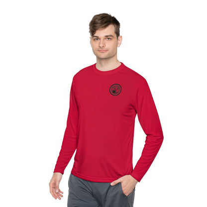 WPC WHITE-BLACK LOGOS SPORT-TEK (FRONT & BACK) - Unisex Lightweight Long Sleeve Tee