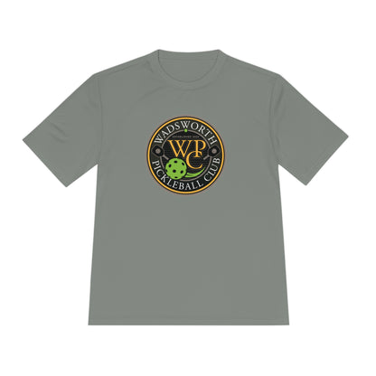 WPC COLOR LOGO SPORT-TEK (FRONT & PICKLEBALL BACK) - Unisex Moisture Wicking Tee