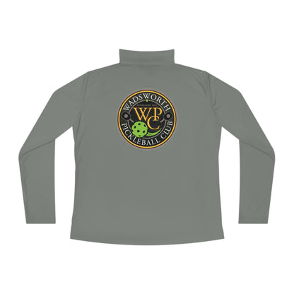 WPC CIRCULAR COLOR LOGOS LADIES SPORT-TEK (FRONT & BACK) - Ladies Quarter-Zip Pullover
