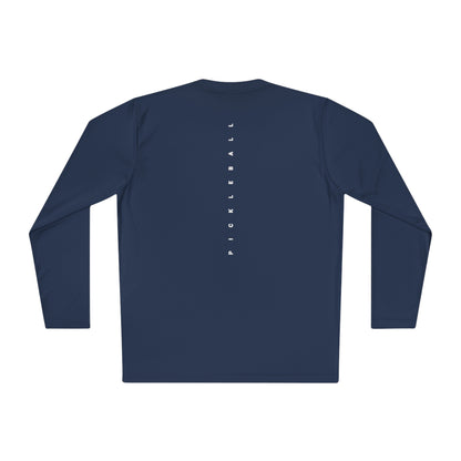 WPC GRAY LOGO SPORT-TEK (FRONT & PICKLEBALL BACK) - Unisex Lightweight Long Sleeve Tee