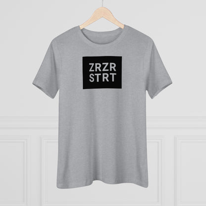 ZERO, ZERO, START, Relaxed Fit Women's T-shirt