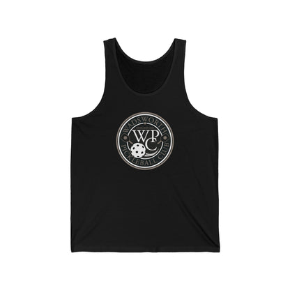 WPC GRAY LOGO (FRONT & PICKLEBALL BACK) - Unisex Jersey Tank