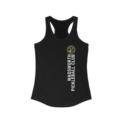 WPC COLOR VERTICAL LOGO (FRONT ONLY) - Women's Ideal Racerback Tank