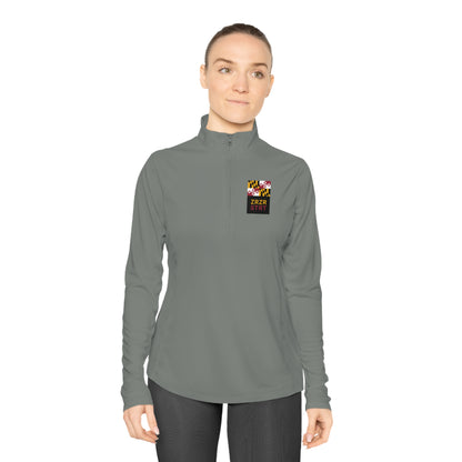 MARYLAND, ZERO, ZERO, STRT, WOMEN'S SPORT-TEK, Quarter-zip Pullover