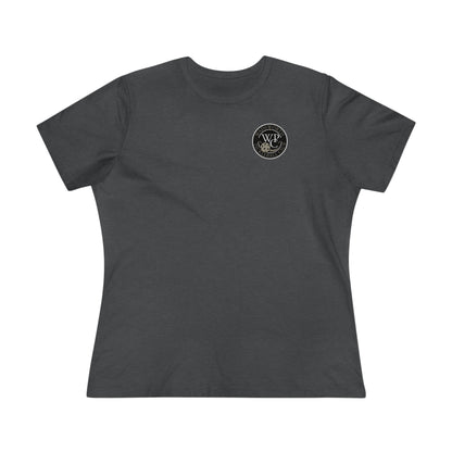 WPC GRAY WHITE, Relaxed Fit Women's T-shirt
