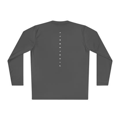 WPC GRAY LOGO SPORT-TEK (FRONT & PICKLEBALL BACK) - Unisex Lightweight Long Sleeve Tee