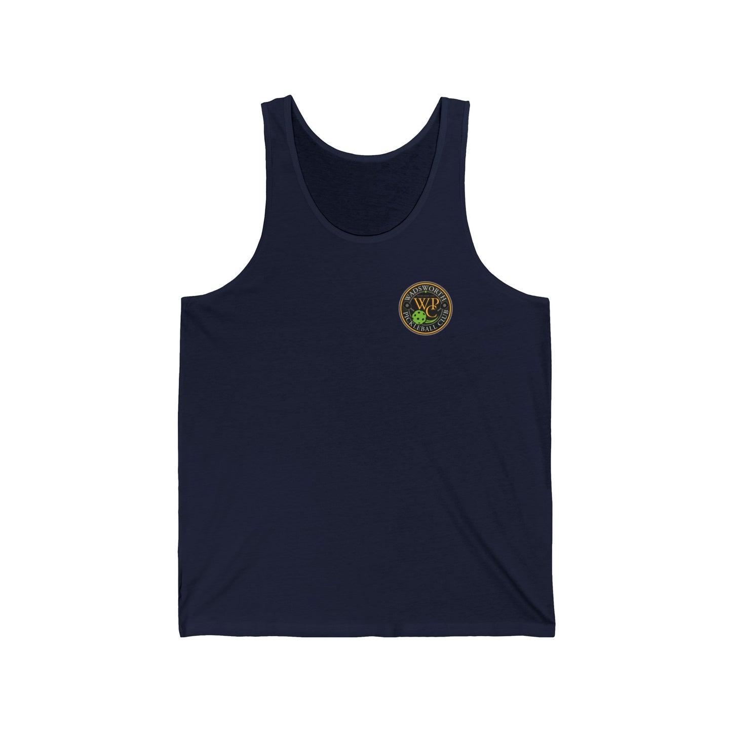 WPC COLOR POCKET LOGO (FRONT & PICKLEBALL BACK) Unisex Jersey Tank