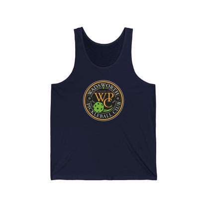 WPC COLOR LOGO (FRONT & PICKLEBALL BACK) - Unisex Jersey Tank