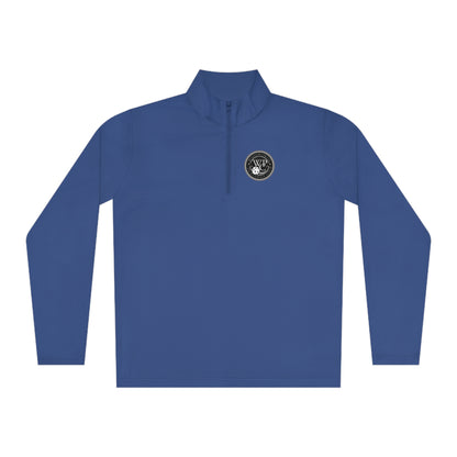 WPC GRAY LOGO (FRONT & PICKLEBALL BACK) - Unisex Quarter-Zip Pullover