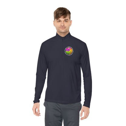 PICKLEBALL, PROOF GOD LOVES US AND..., SPORT-TEK: Unisex Quarter-zip Pullover
