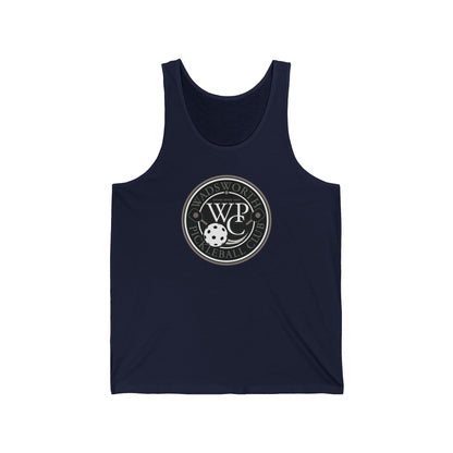WPC GRAY LOGO (FRONT & PICKLEBALL BACK) - Unisex Jersey Tank