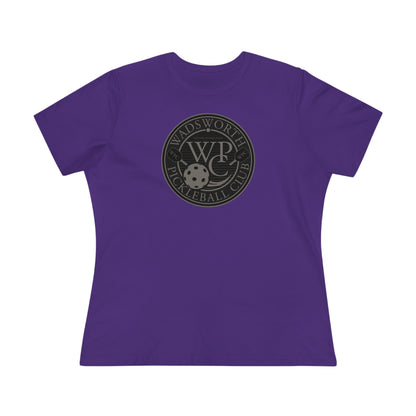 WPC GRAY BLACK, Relaxed Fit Women's T-shirt