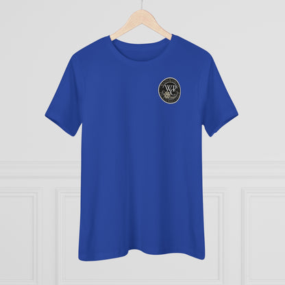 WPC GRAY WHITE, Relaxed Fit Women's T-shirt