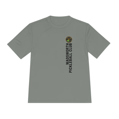 WPC COLOR VERTICAL LOGO SPORT-TEK (FRONT & LOGO BACK) - Unisex Moisture Wicking Tee