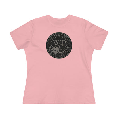 WPC GRAY BLACK, Relaxed Fit Women's T-shirt
