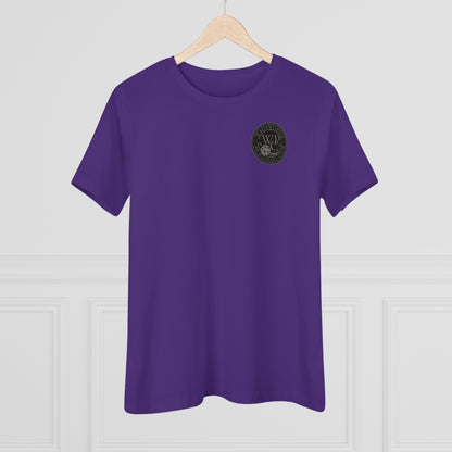 WPC GRAY BLACK POCKET, Relaxed Fit Women's T-shirt