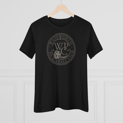 WPC GRAY BLACK, Relaxed Fit Women's T-shirt