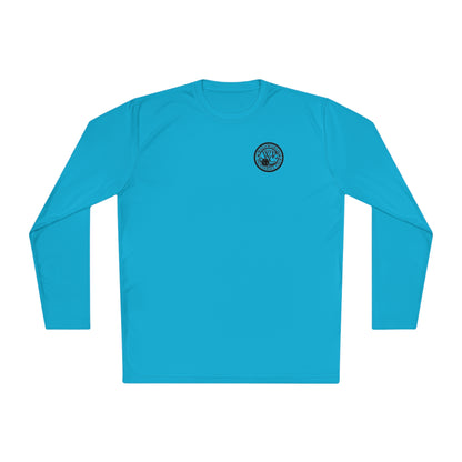 WPC WHITE-BLACK LOGOS SPORT-TEK (FRONT & BACK) - Unisex Lightweight Long Sleeve Tee