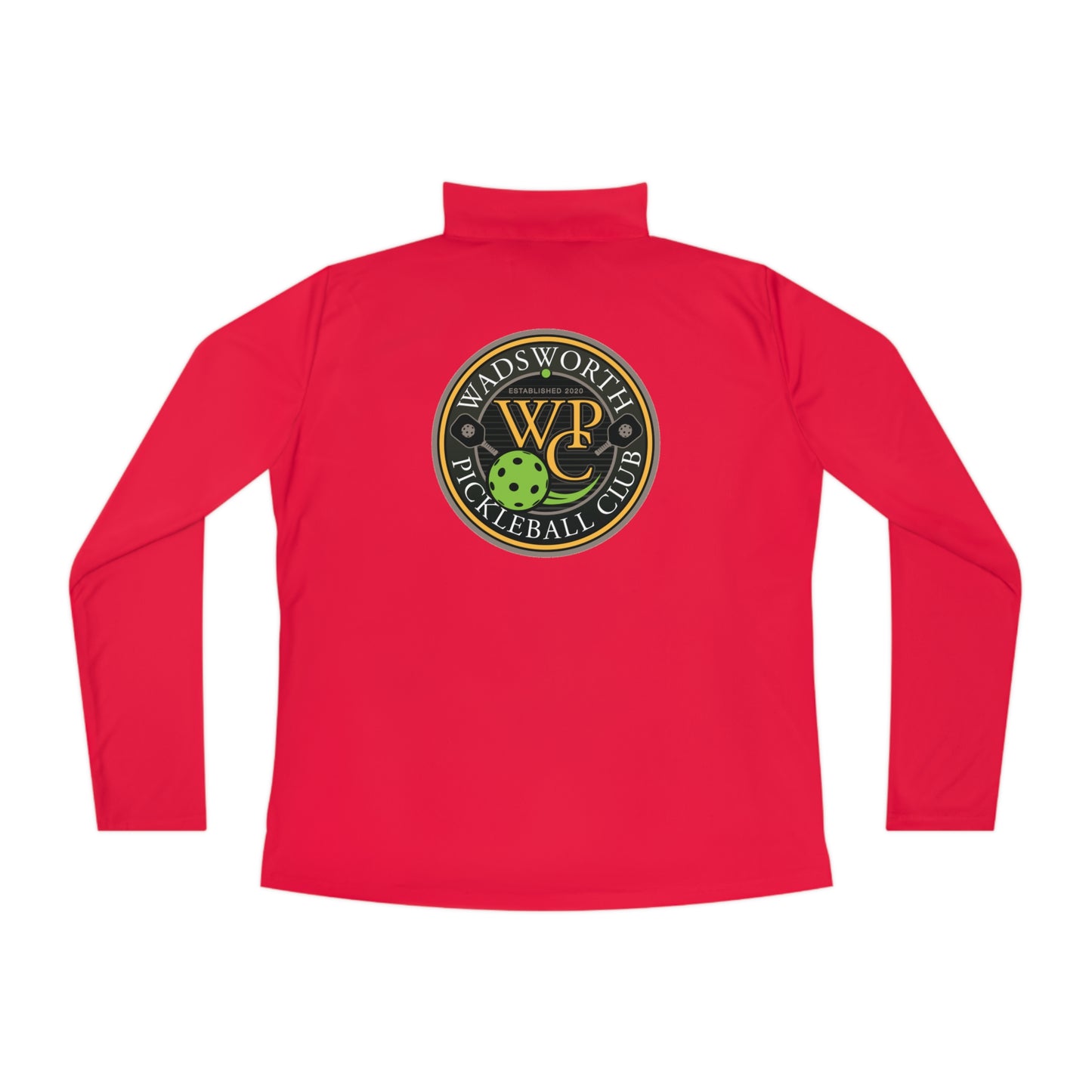 WPC CIRCULAR COLOR LOGOS LADIES SPORT-TEK (FRONT & BACK) - Ladies Quarter-Zip Pullover