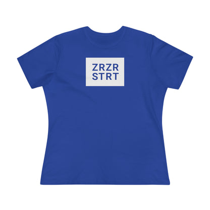 ZERO, ZERO, START, Relaxed Fit Women's T-shirt