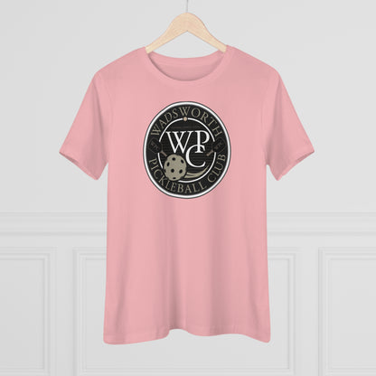 WPC GRAY WHITE, Relaxed Fit Women's T-shirt