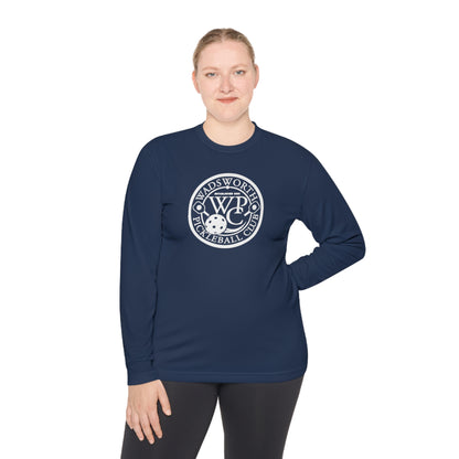 WPC BLACK-WHITE LOGO SPORT-TEK (FRONT & PICKLEBALL BACK) - Unisex Lightweight Long Sleeve Tee