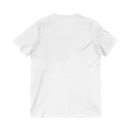 MCPC LOGO (FRONT ONLY) Unisex Jersey Short Sleeve V-Neck Tee