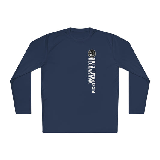 WPC GRAY-WHITE LOGO SPORT-TEK (FRONT & BACK) - Unisex Lightweight Long Sleeve Tee