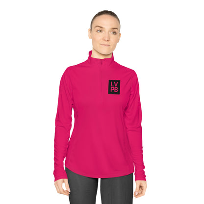 LOVE PICKLEBALL, WOMEN'S SPORT-TEK, Quarter-zip Pullover
