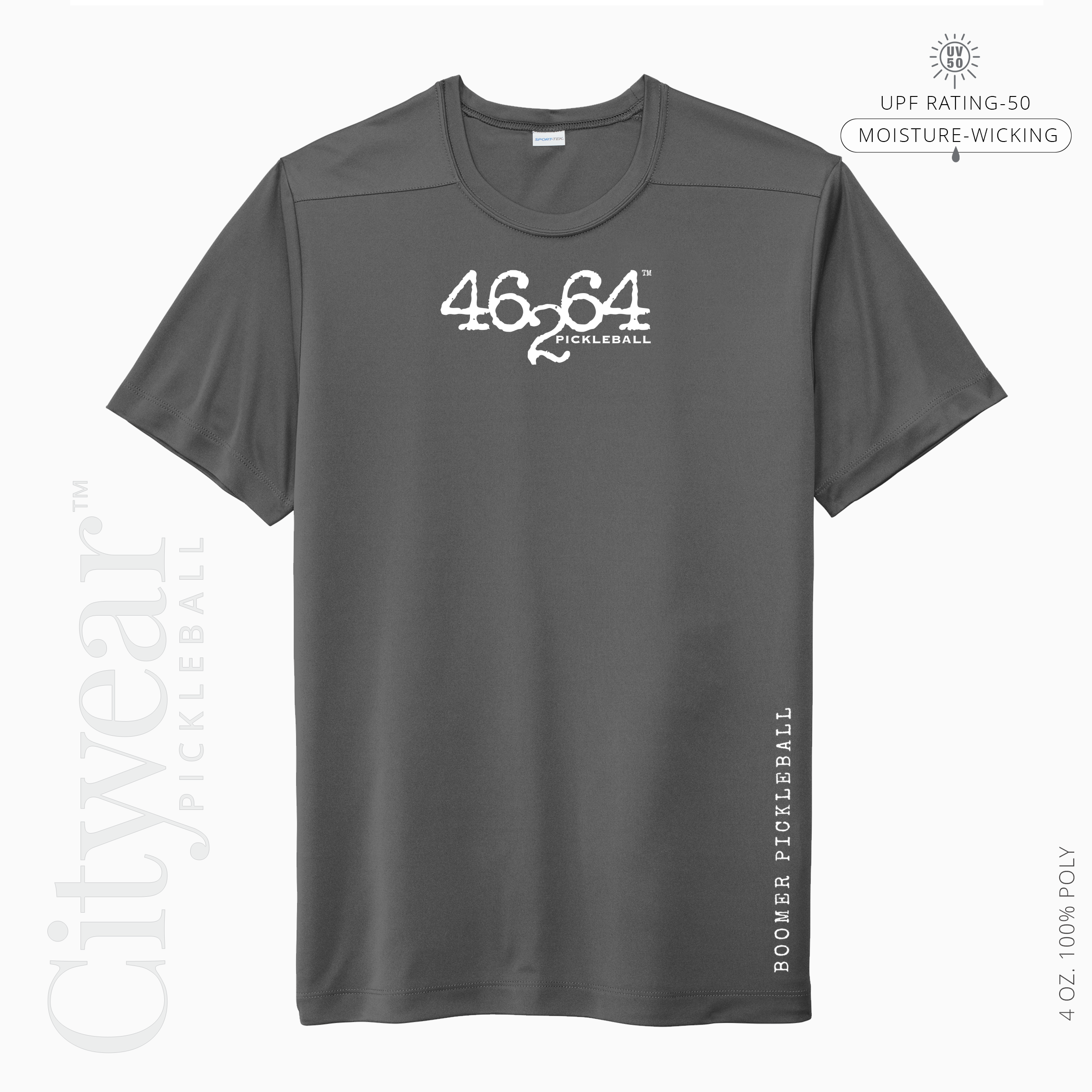 Boomer UV Crewneck T-shirt (Medallion)-46264