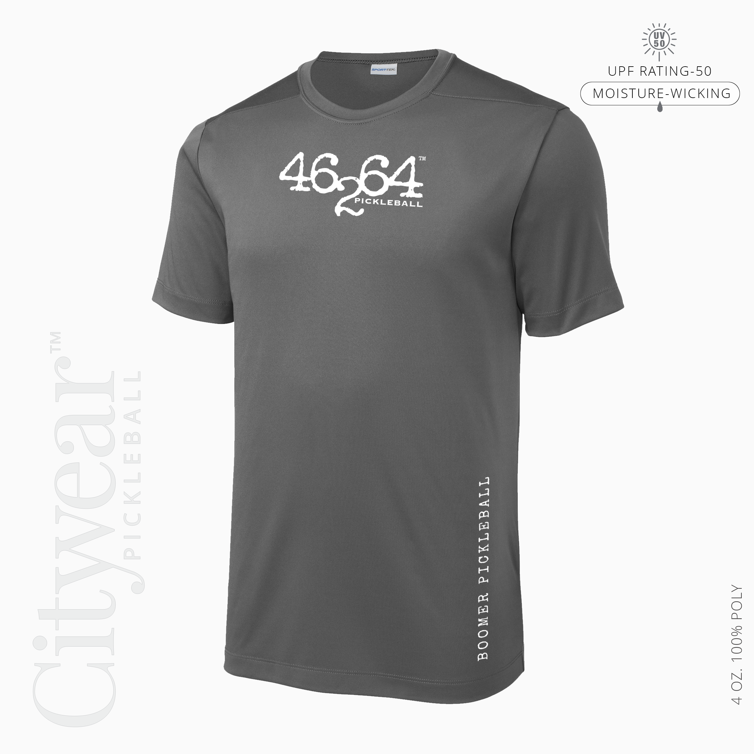 Boomer UV Crewneck T-shirt (Medallion)-46264