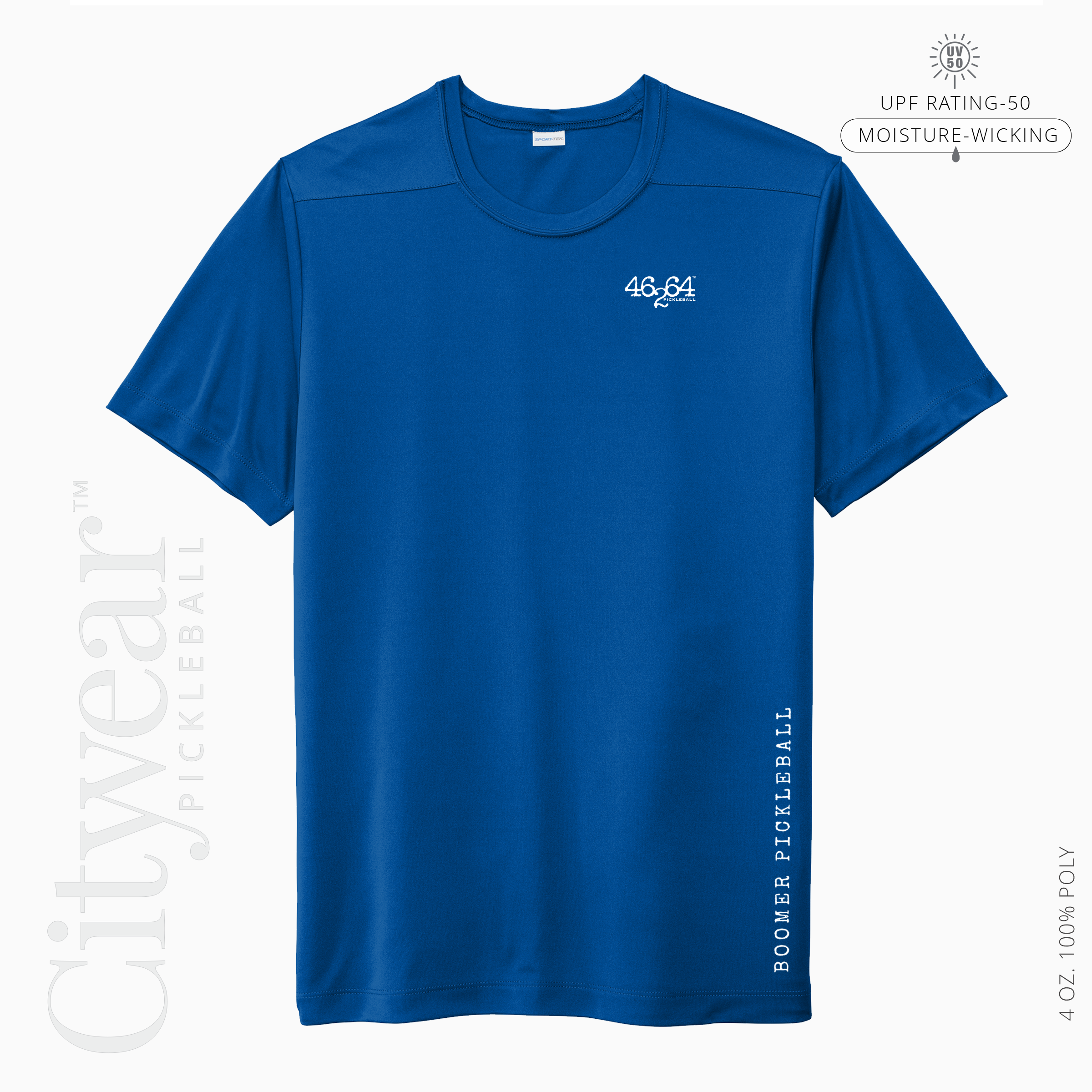 Boomer UV Crewneck T-shirt (Medallion)-46264