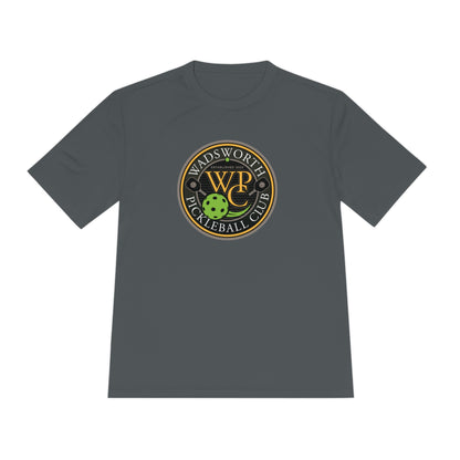 WPC COLOR LOGO SPORT-TEK (FRONT & PICKLEBALL BACK) - Unisex Moisture Wicking Tee