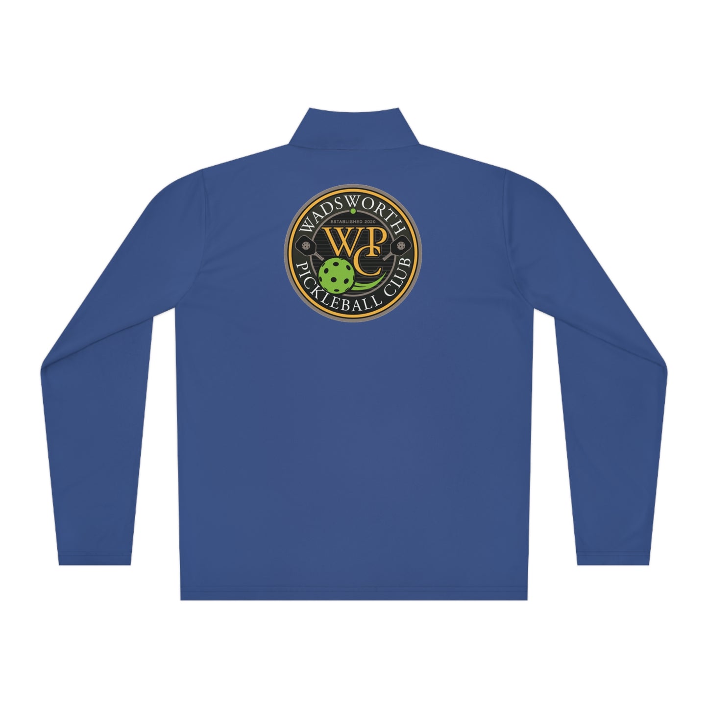 WPC COLOR LOGOS (FRONT & BACK) - Unisex Quarter-Zip Pullover