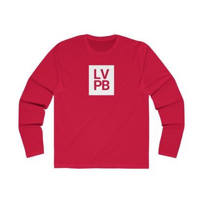 LV-PB, Men's Long Sleeve Crew Tee