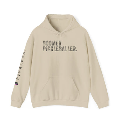 BOOMER PICKLEBALLER, Unisex Heavy Blend™ Hooded Sweatshirt