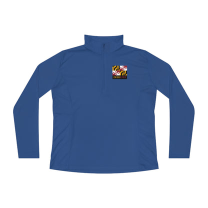 MARYLAND, ZERO, ZERO, START, WOMEN'S SPORT-TEK, Quarter-zip Pullover
