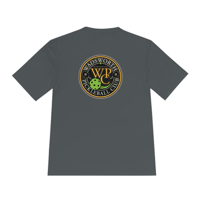 WPC COLOR VERTICAL LOGO SPORT-TEK (FRONT & LOGO BACK) - Unisex Moisture Wicking Tee