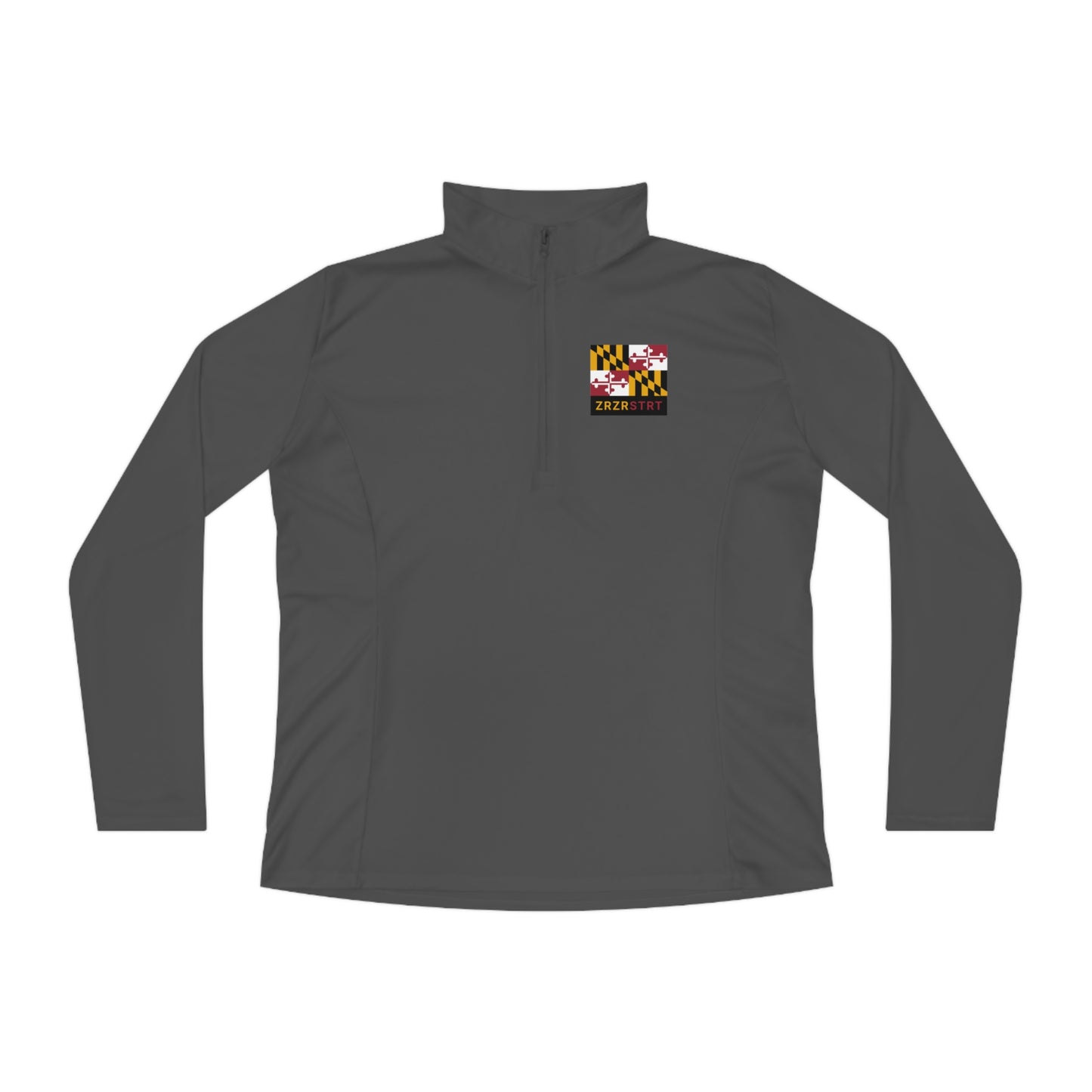 MARYLAND, ZERO, ZERO, START, WOMEN'S SPORT-TEK, Quarter-zip Pullover