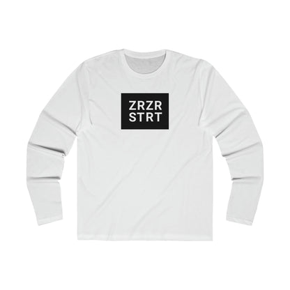 ZRZR-STRT, Men's Long Sleeve Crew Tee