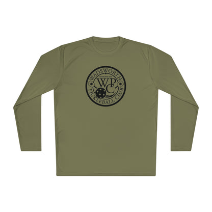 WPC BLACK-WHITE LOGO SPORT-TEK (FRONT & PICKLEBALL BACK) - Unisex Lightweight Long Sleeve Tee