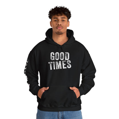 GOOD TIMES, Unisex Heavy Blend™ Hooded Sweatshirt