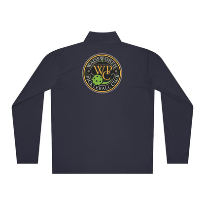 WPC COLOR LOGOS (FRONT & BACK) - Unisex Quarter-Zip Pullover