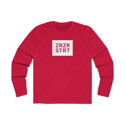 ZRZR-STRT, Men's Long Sleeve Crew Tee