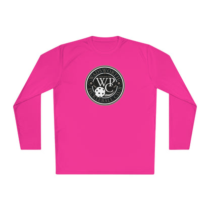 WPC GRAY LOGO SPORT-TEK (FRONT & PICKLEBALL BACK) - Unisex Lightweight Long Sleeve Tee